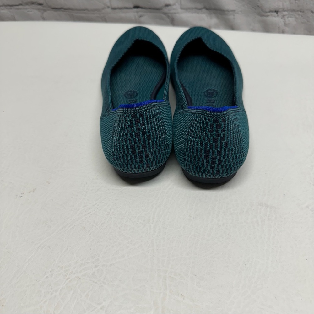 Rothy's Teal Women's Flats shoes size 7.5 - Picture 3 of 9